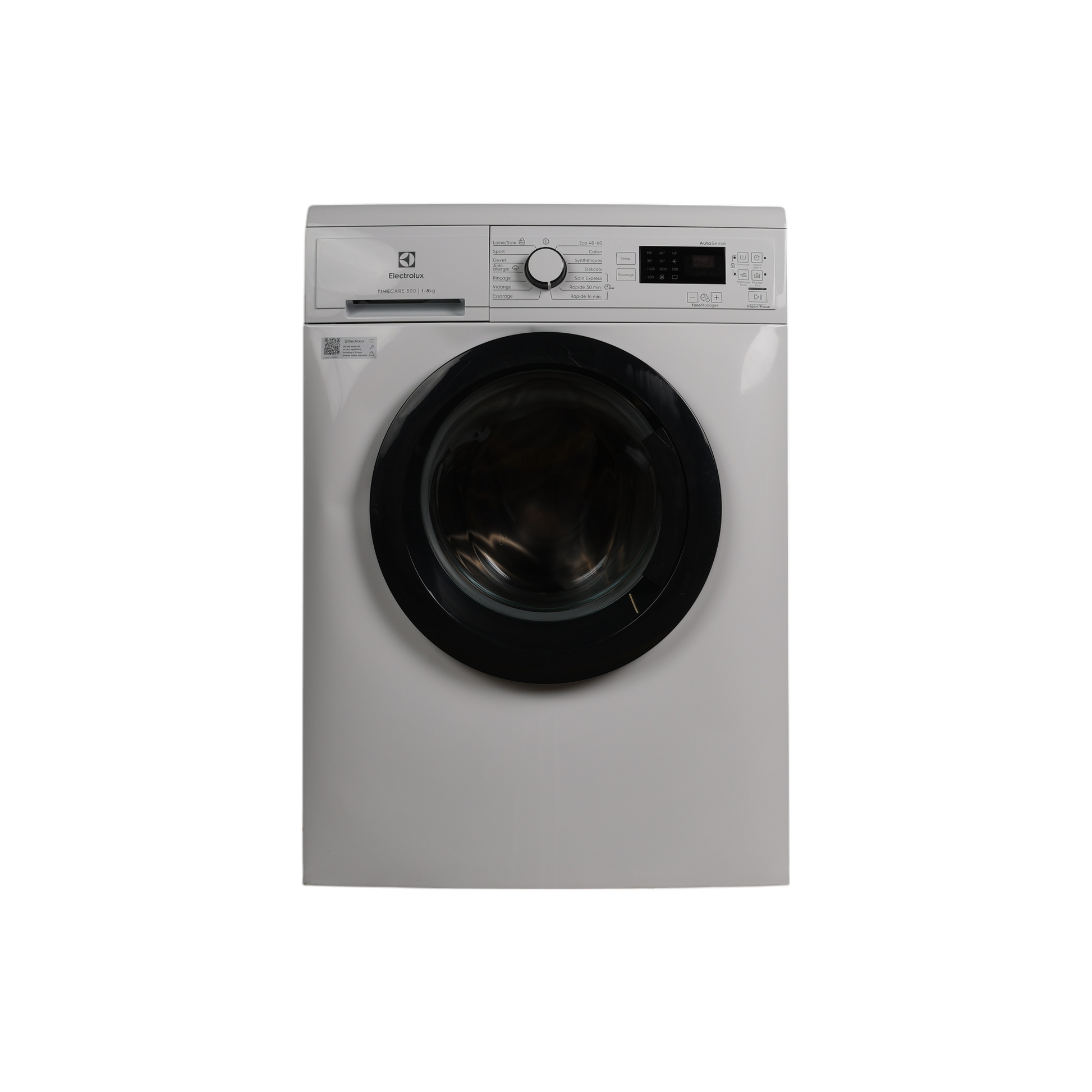 Lave-Linge Hublot 8 kg Reconditionné ELECTROLUX EW2F7814FA : vue de face