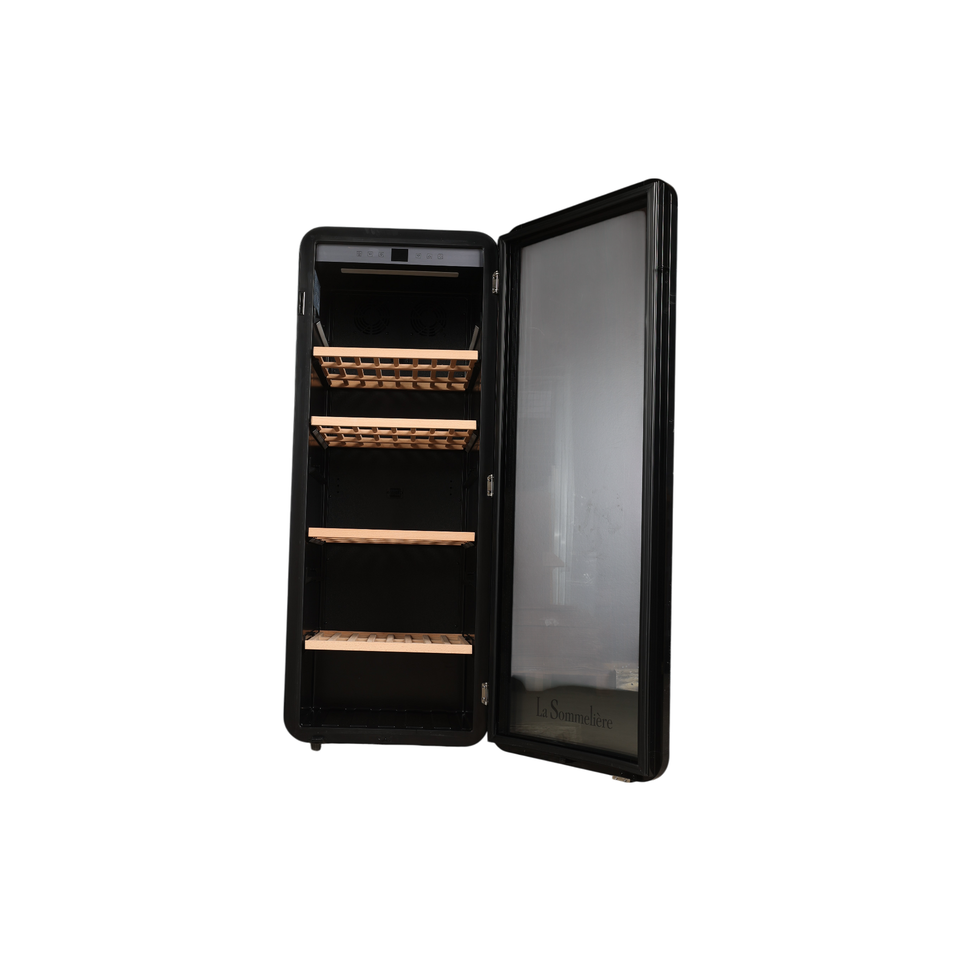 Cave À Vin De Vieillissement 147 Bouteilles Reconditionné LA SOMMELIERE APOGEE150PV : vue de l'intérieur