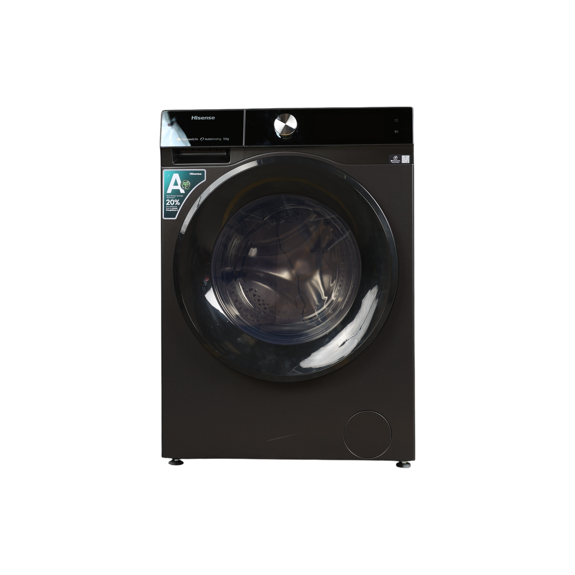Lave-Linge Hublot 12 kg Reconditionné HISENSE WF7S1247BB : vue de face