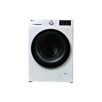 Lave-Linge Sechant 8 kg Reconditionné LG F864V31WRS : vue de face