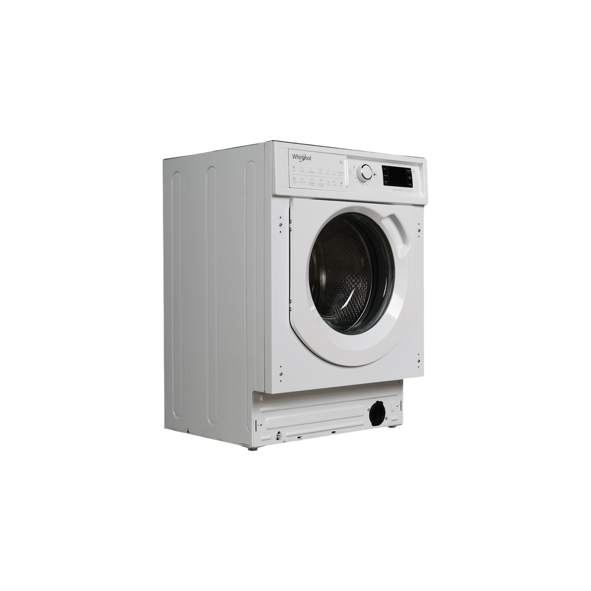 Lave-Linge Hublot 9 kg Reconditionné WHIRLPOOL BIWMWG91485FR : vue du côté gauche