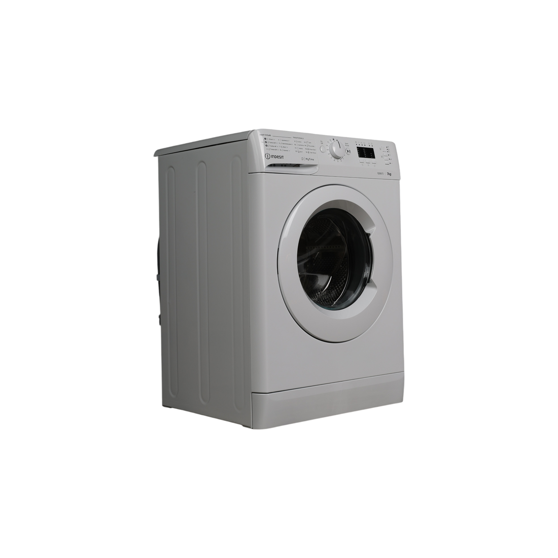 Lave-Linge Hublot 7 kg Reconditionné INDESIT MTWA71252WEE : vue du côté gauche