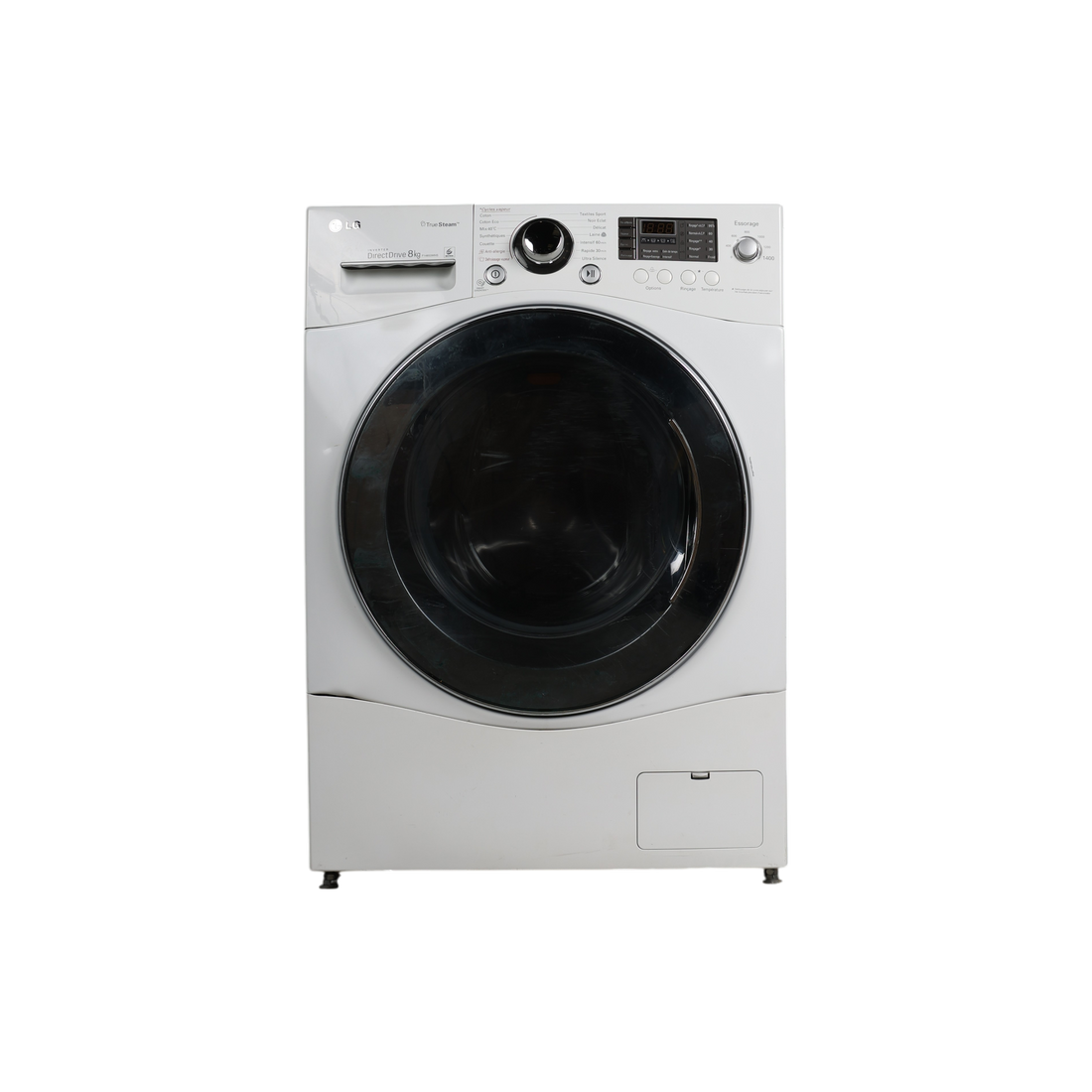 Lave-Linge Hublot 8 kg Reconditionné LG F14853WHS : vue de face
