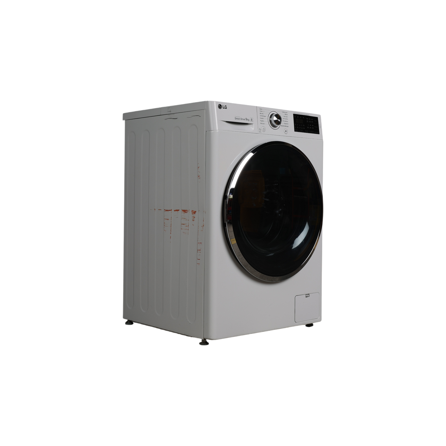 Lave-Linge Hublot 9 kg Reconditionné LG F94J62WH : vue du côté gauche