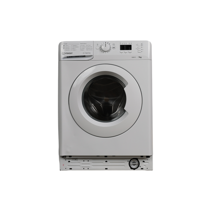 Lave-Linge Hublot 7 kg Reconditionné INDESIT MTWA71252WEE : vue de face