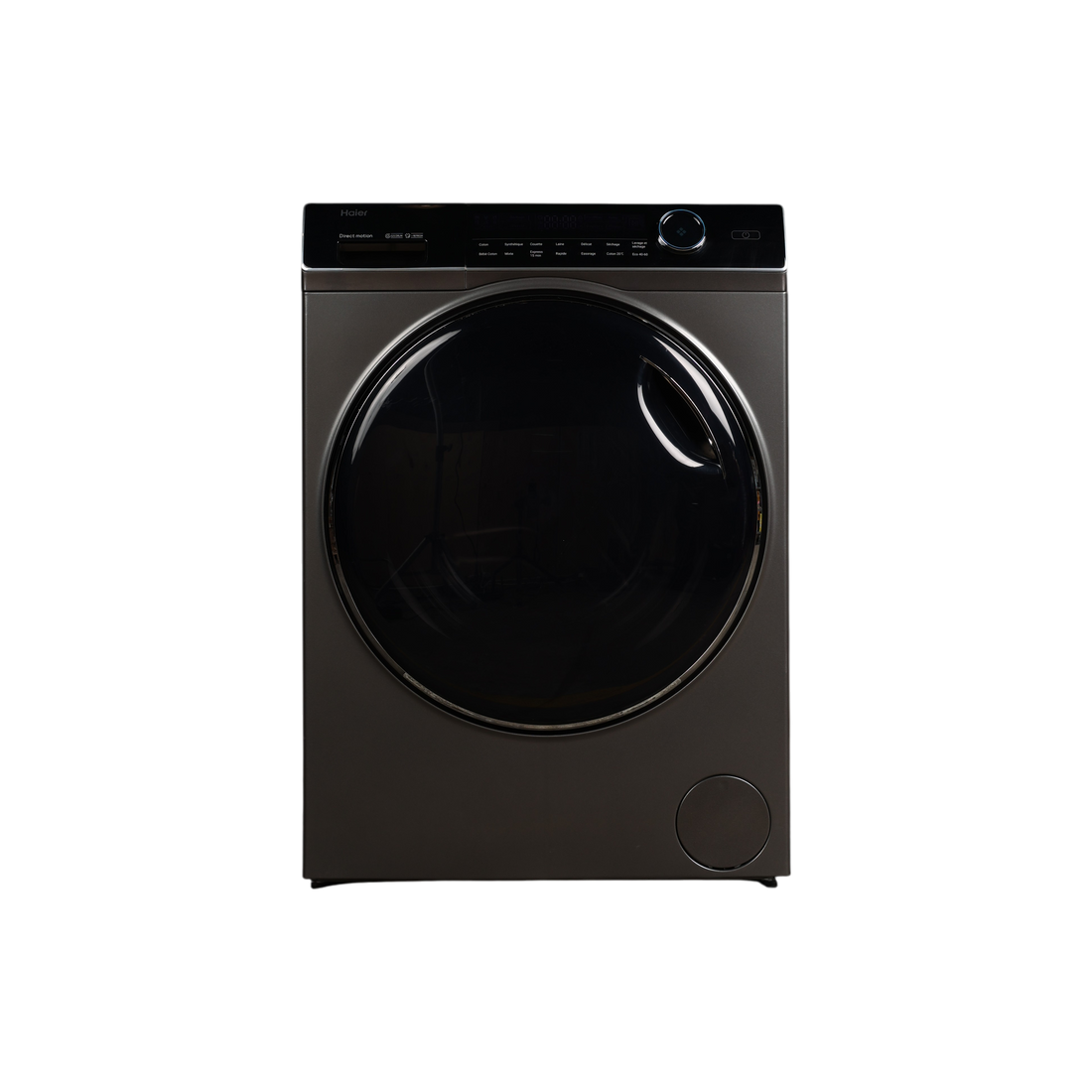 Lave-Linge Sechant 10 kg Reconditionné HAIER HWD100-B14979S : vue de face