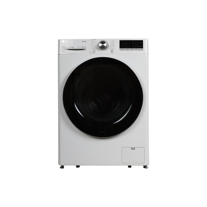 Lave-Linge Sechant 9 kg Reconditionné LG F964V72WRHT : vue de face