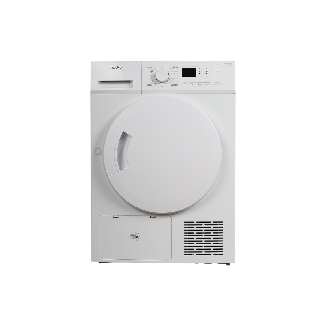 Seche-Linge Pompe À Chaleur 8 kg Reconditionné PROLINE PROHP82 : vue de face