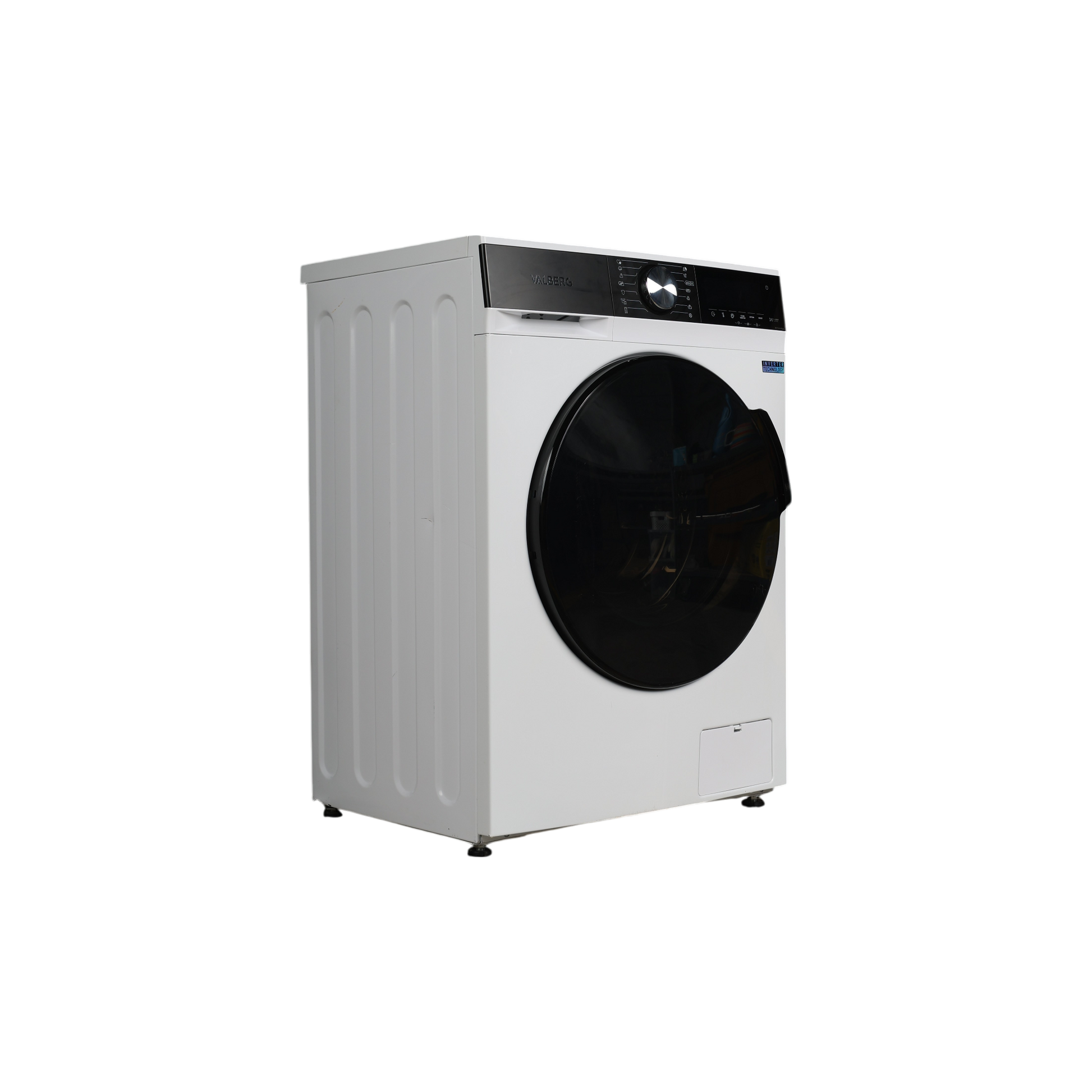 Lave-Linge Hublot 7 kg Reconditionné VALBERG WF 714 A W566C : vue du côté gauche