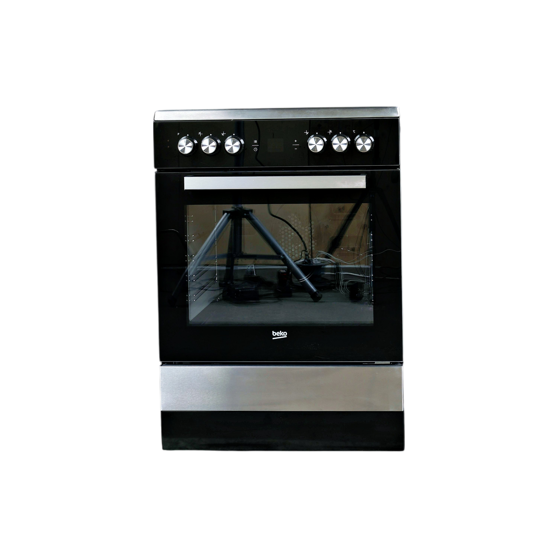 Cuisinière Vitrocéramique  Reconditionné BEKO FSE67301XCS : vue de face