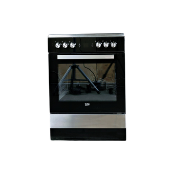 Cuisinière Vitrocéramique  Reconditionné BEKO FSE67301XCS : vue de face