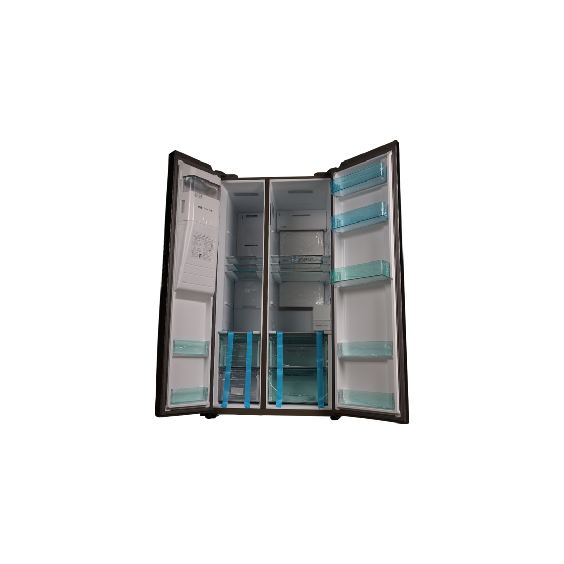 Réfrigérateur Multi-Portes 601 L Reconditionné HAIER HSW79F18CIMM : vue de l'intérieur