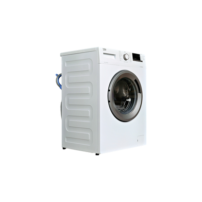 Lave-Linge Hublot 7 kg Reconditionné BEKO WTE7712BS1W : vue du côté gauche