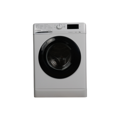 Lave-Linge Hublot 9 kg Reconditionné INDESIT MTWED91495WKFR : vue de face