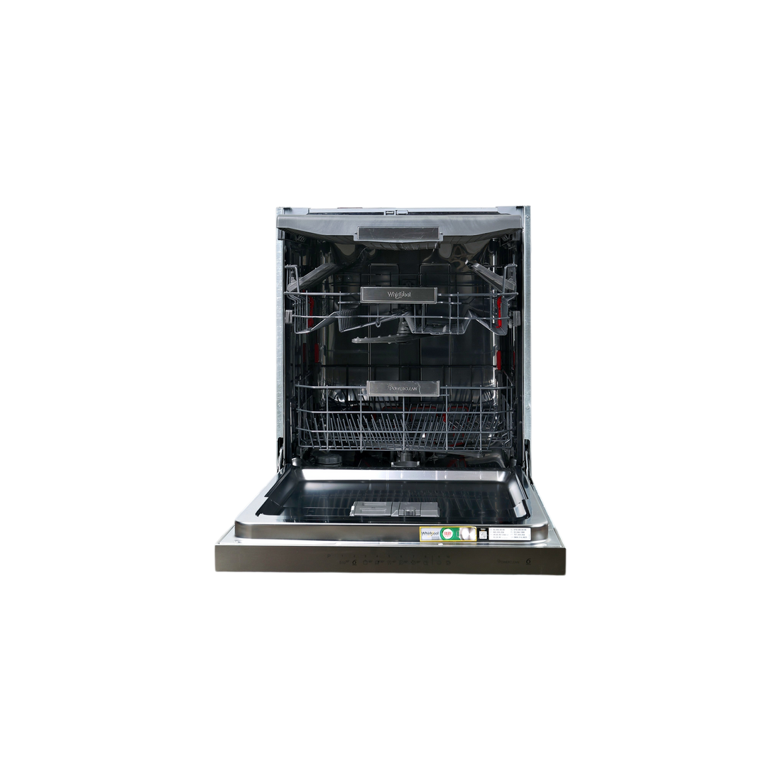 Lave-Vaisselle Encastrable 14 Cvts Reconditionné WHIRLPOOL WBO3T133PFX : vue de l'intérieur