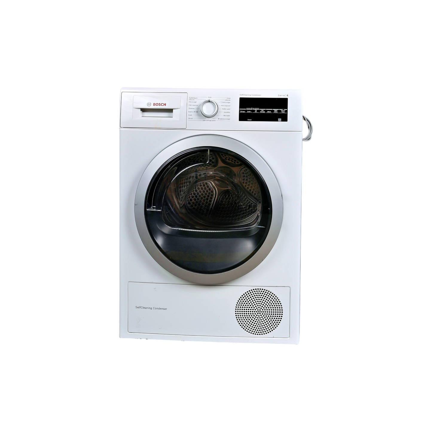 Seche-Linge Pompe À Chaleur 9 kg Reconditionné BOSCH WTW87499FF : vue de face