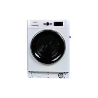 Lave-Linge Sechant 9 kg Reconditionné WHIRLPOOL FWDG97168BXFR : vue de face