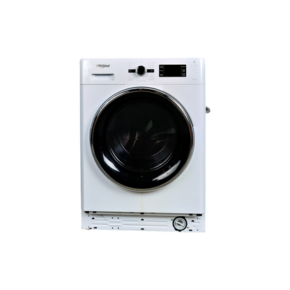 Lave-Linge Sechant 9 kg Reconditionné WHIRLPOOL FWDG97168BXFR : vue de face