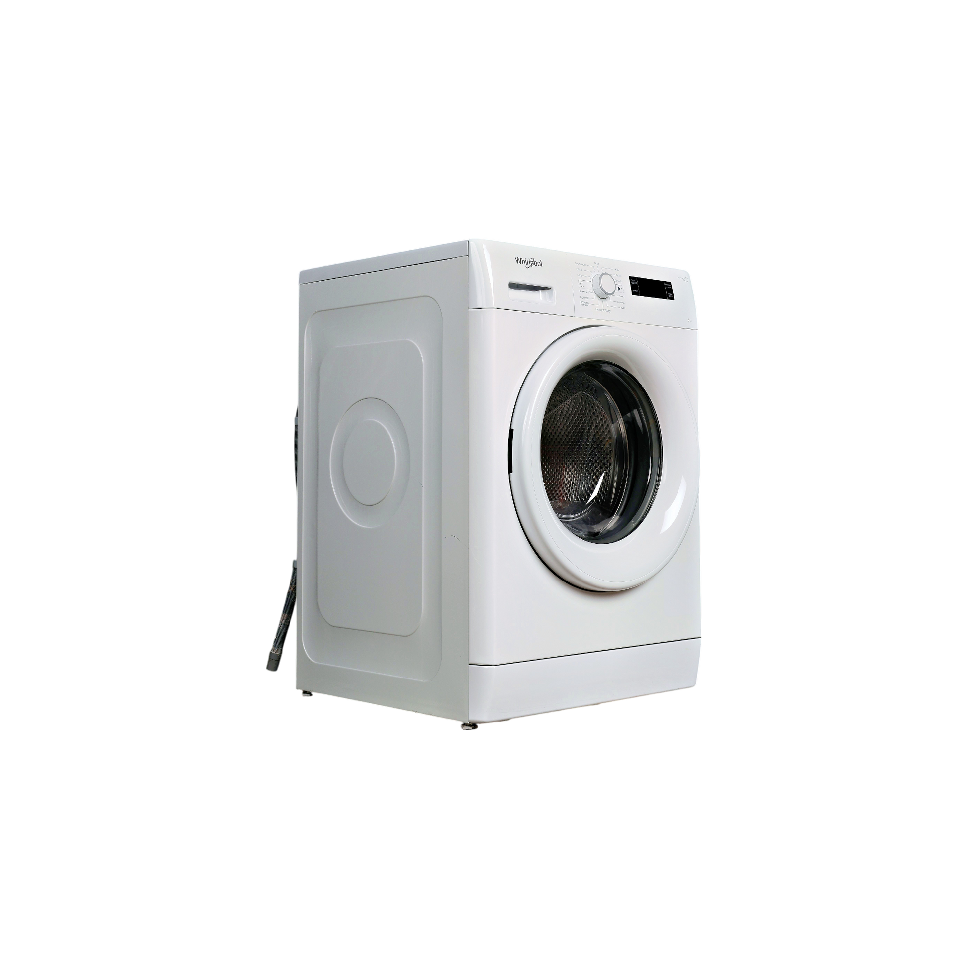 Lave-Linge Hublot 8 kg Reconditionné WHIRLPOOL FWF81283W2FR : vue du côté gauche