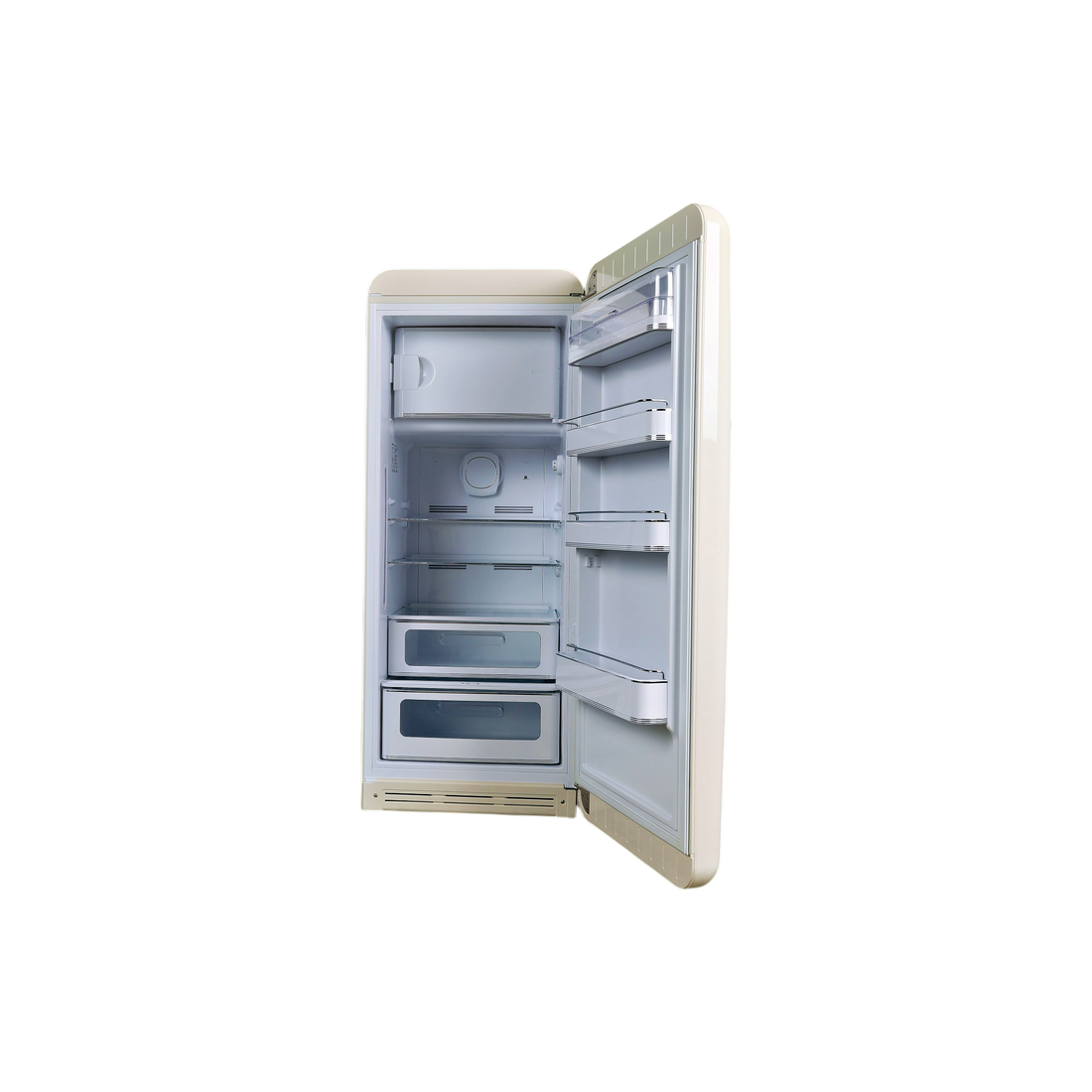 Réfrigérateur Avec Congélateur 270 L Reconditionné SMEG FAB28RCR5 : vue de l'intérieur