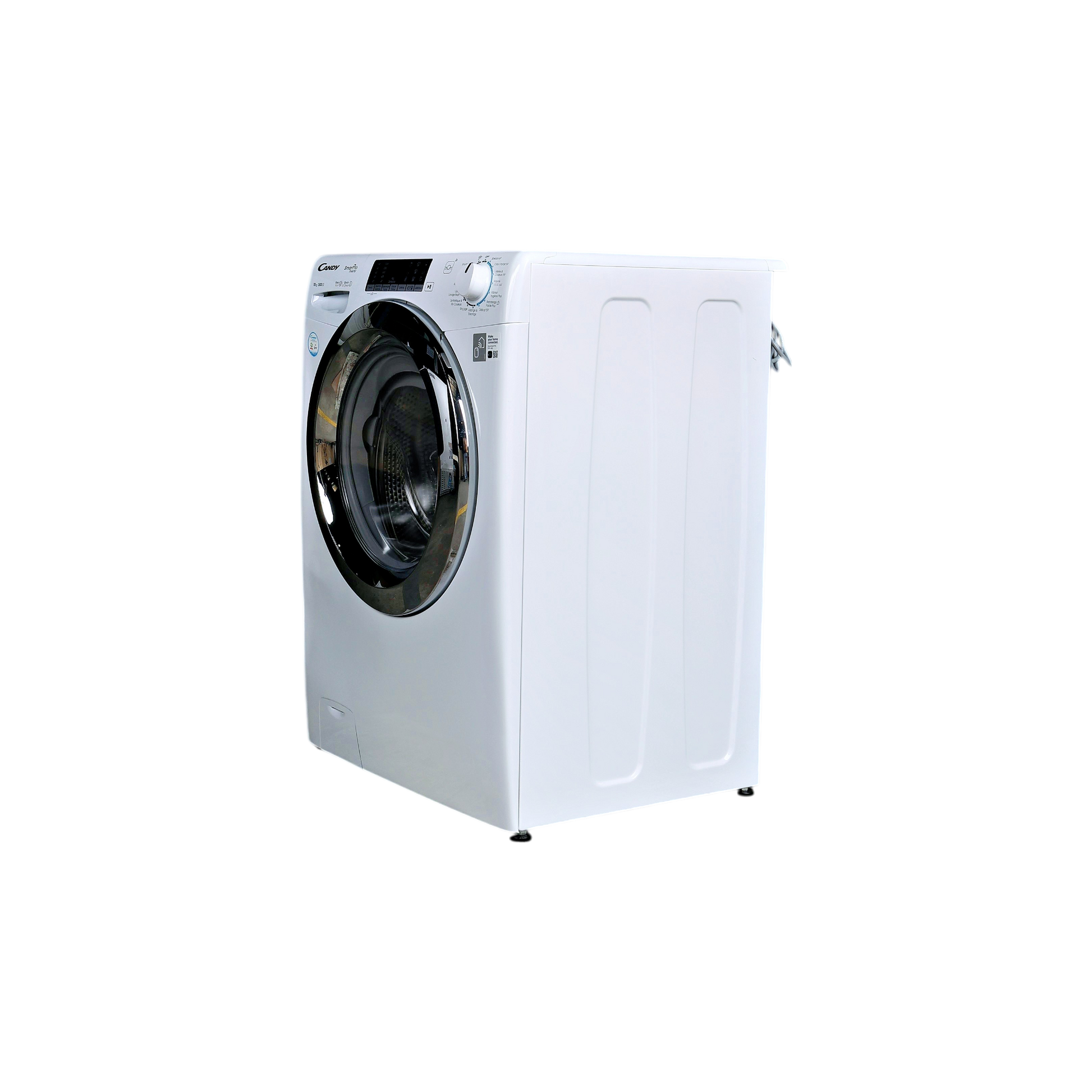 Lave-Linge Hublot 10 kg Reconditionné CANDY CSO5106TWMC/1-S : vue du côté droit