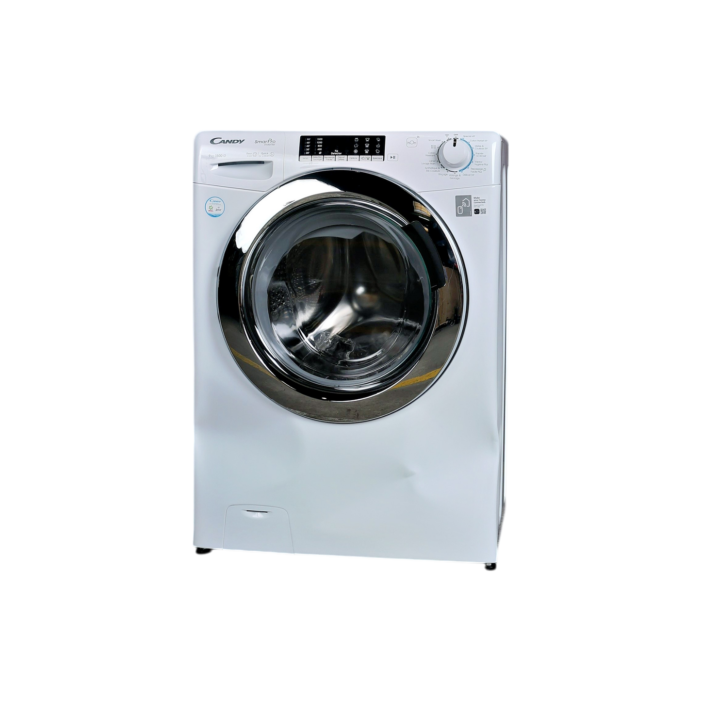 Lave-Linge Hublot 9 kg Reconditionné CANDY CSO 596TWMC/1-S : vue de face