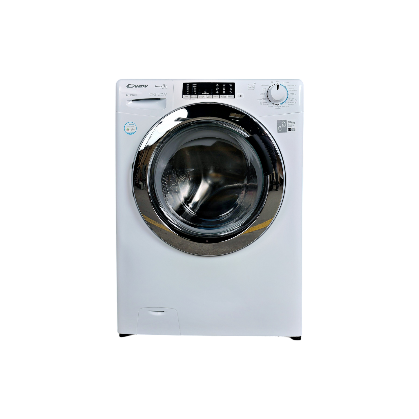 Lave-Linge Hublot 9 kg Reconditionné CANDY CSO 596TWMC/1-S : vue de face