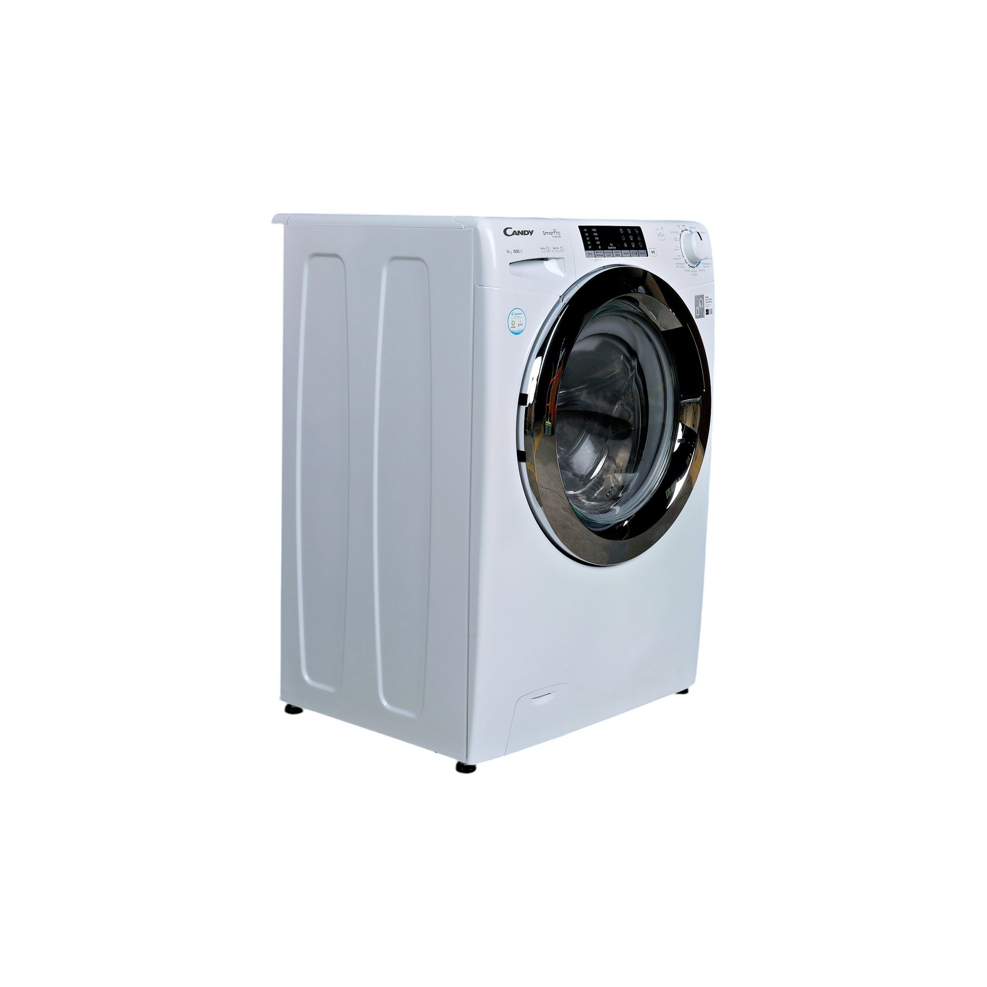 Lave-Linge Hublot 9 kg Reconditionné CANDY CSO 596TWMC/1-S : vue du côté gauche