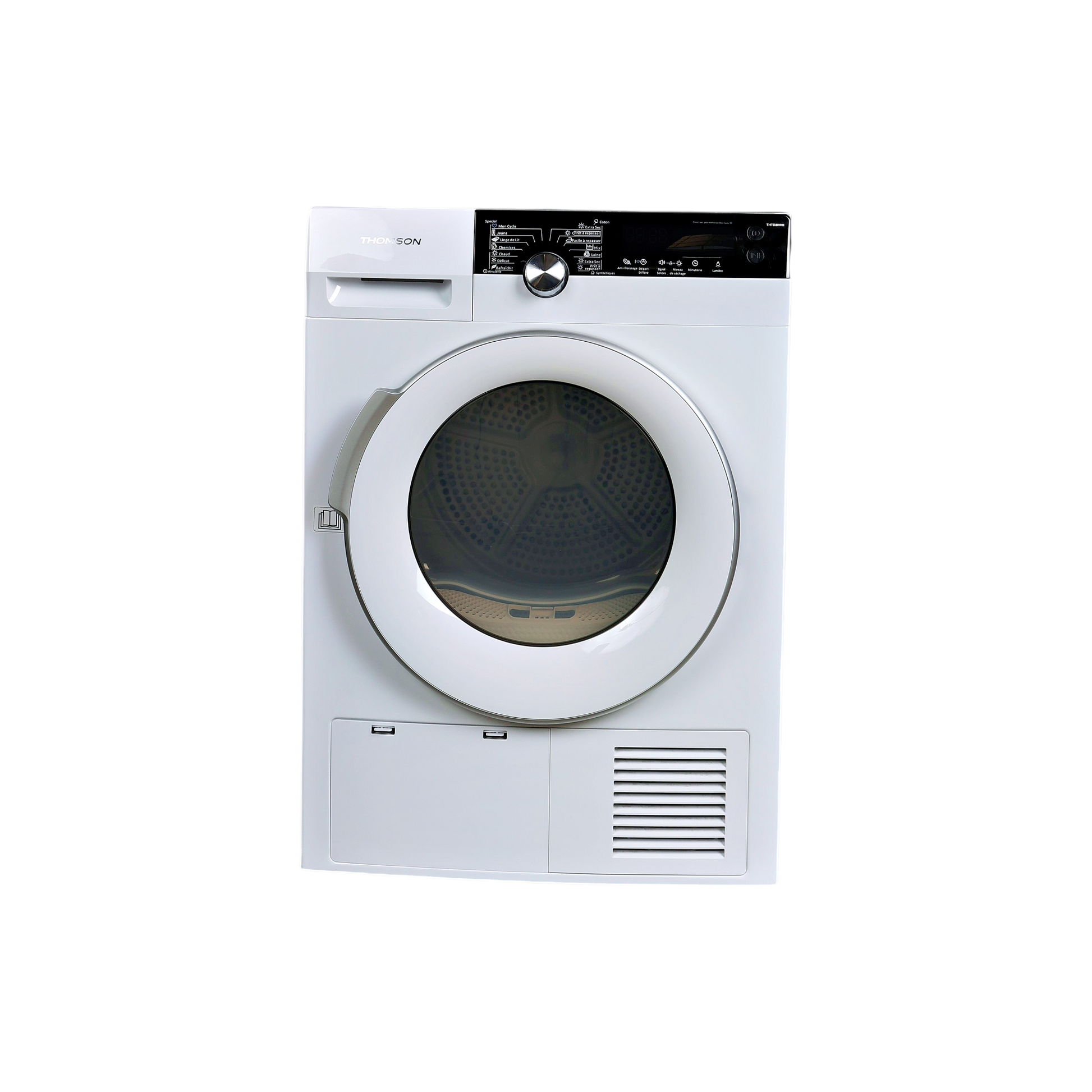 Seche-Linge Condensation 8 kg Reconditionné THOMSON THTD80WH : vue de face