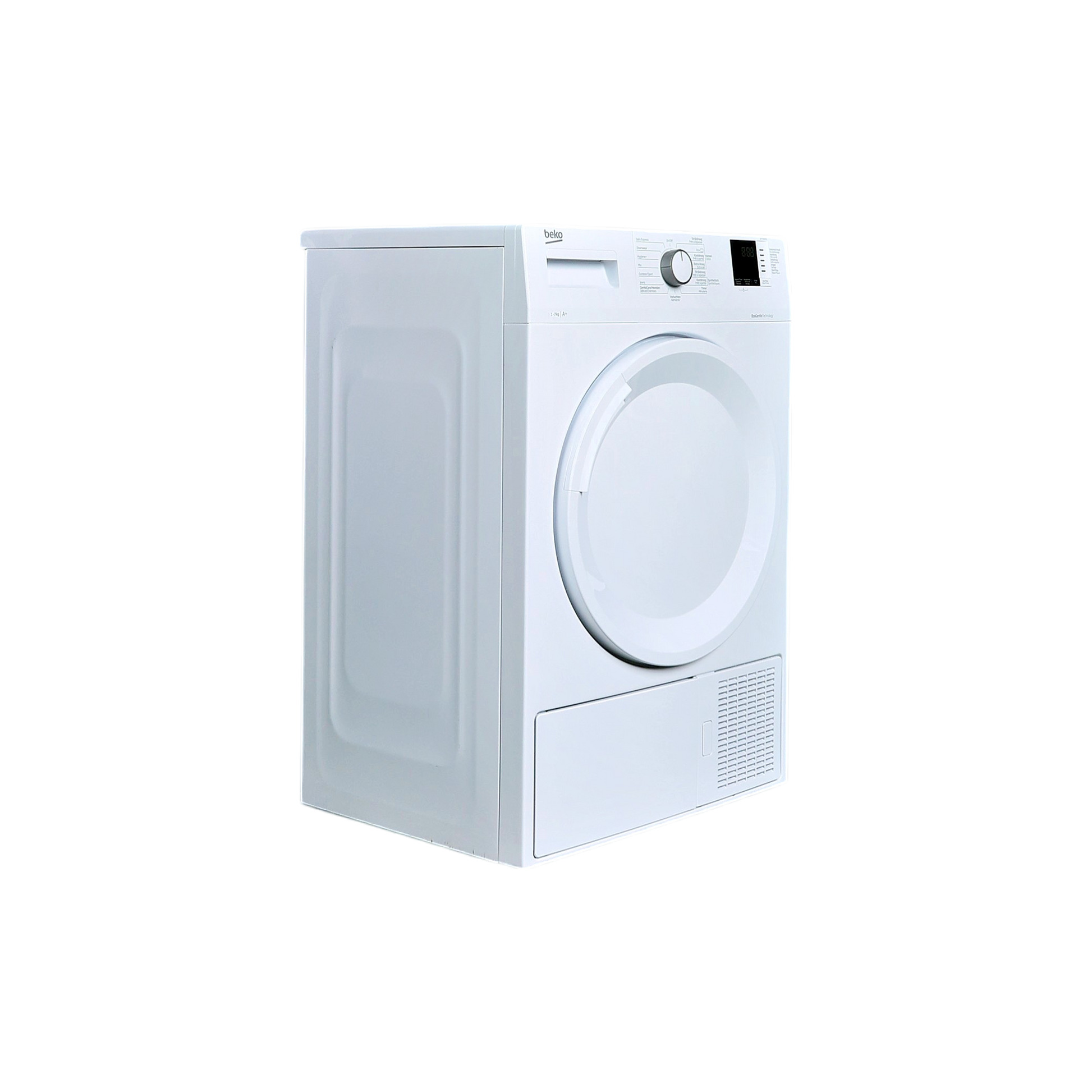 Seche-Linge Pompe À Chaleur 7 kg Reconditionné BEKO DF7330PX0 : vue du côté gauche