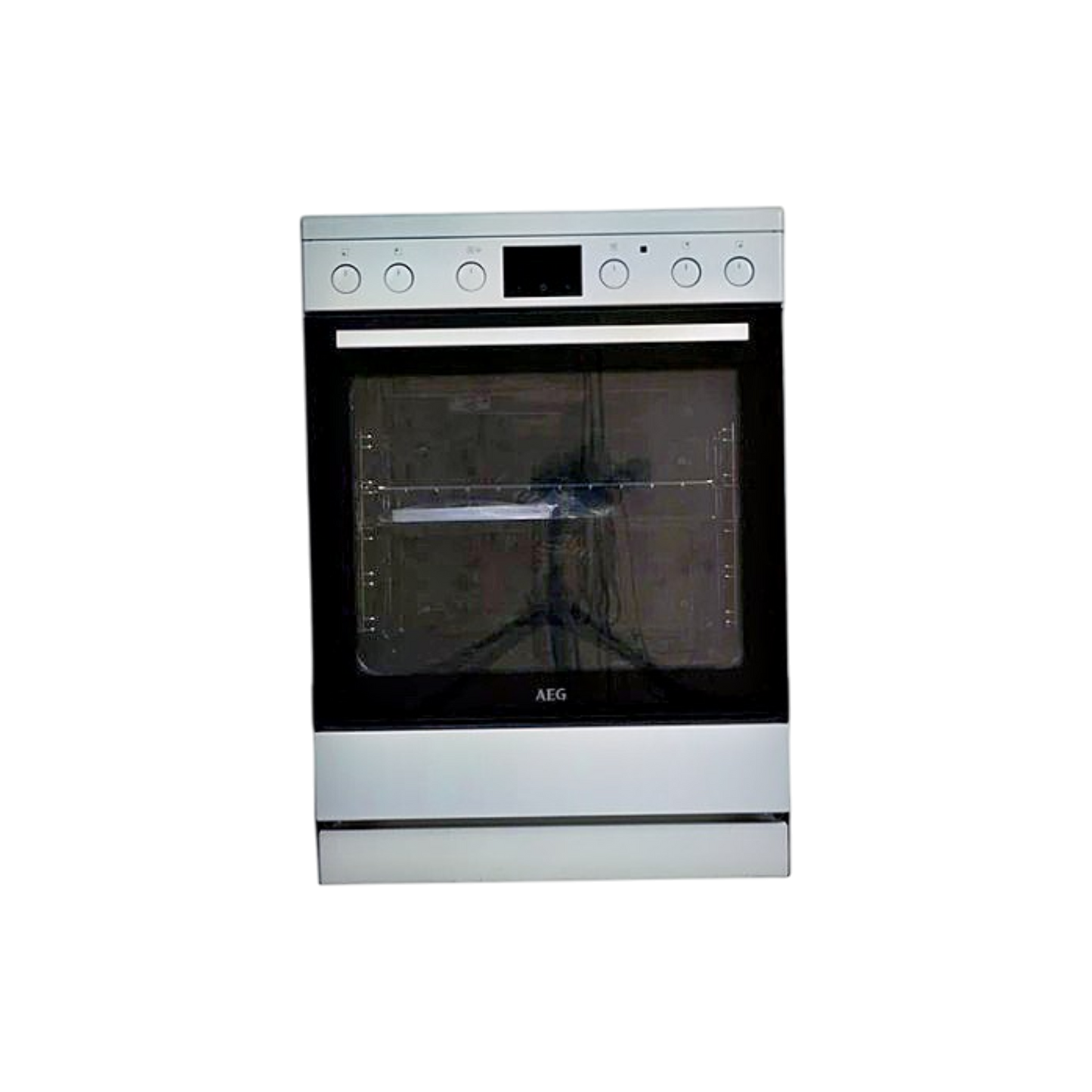 Cuisinière Vitrocéramique  Reconditionné AEG CCB644TBBW : vue de face