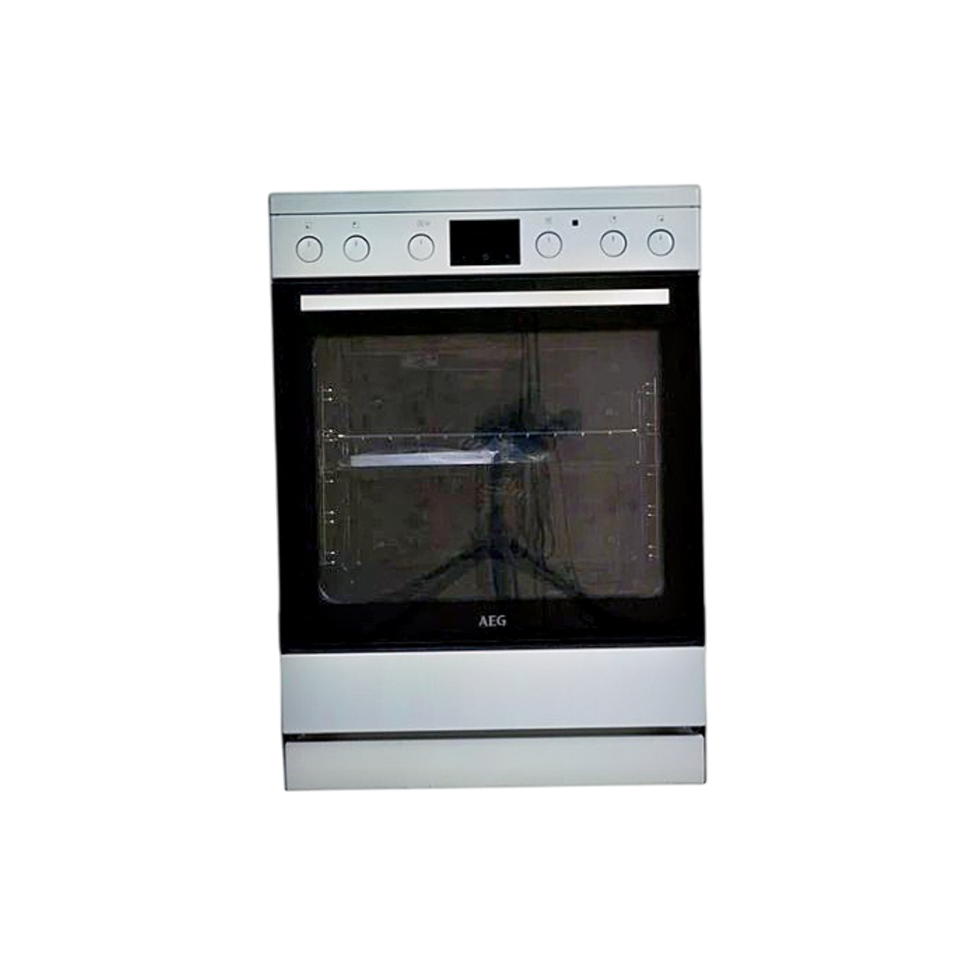 Cuisinière Vitrocéramique  Reconditionné AEG CCB644TBBW : vue de face