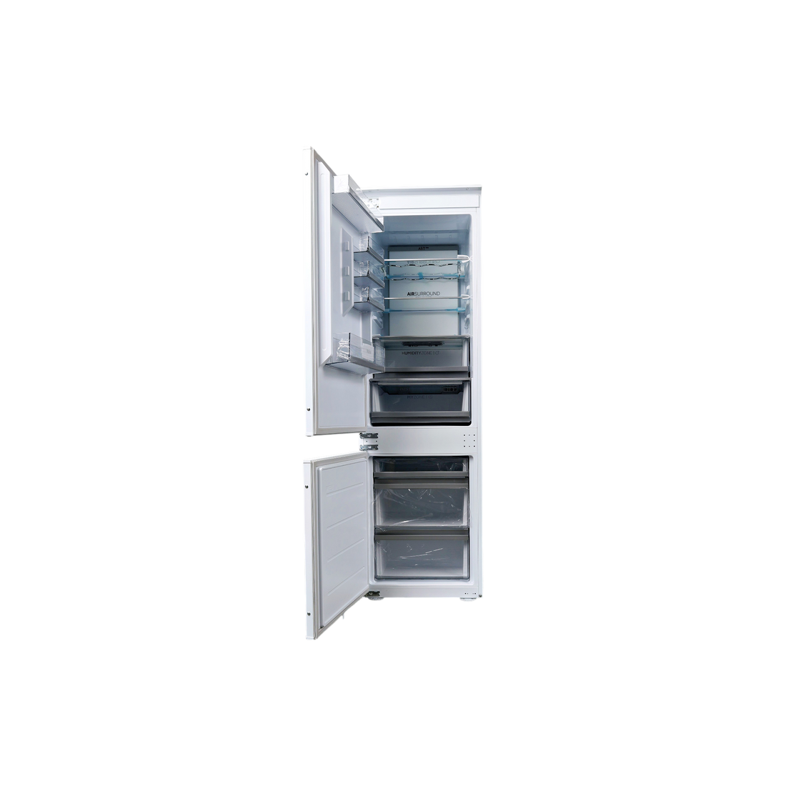 Réfrigérateur Encastrable 268 L Reconditionné HAIER HBW7518C : vue de l'intérieur