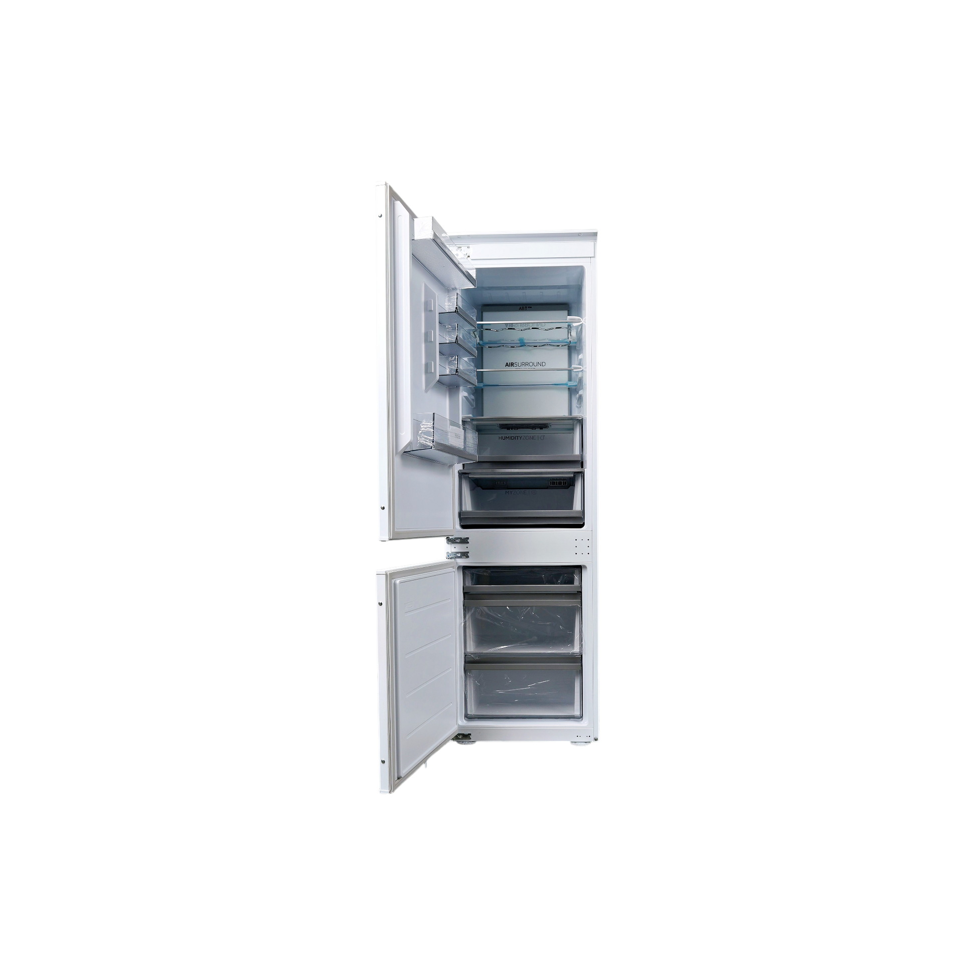 Réfrigérateur Encastrable 268 L Reconditionné HAIER HBW7518C : vue de l'intérieur
