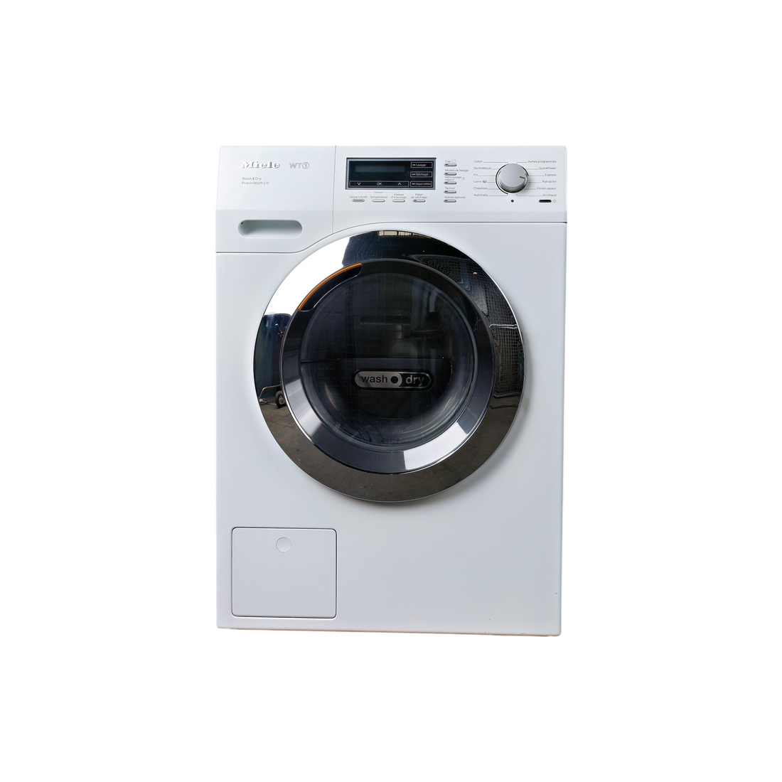 Lave-Linge Sechant 7 kg Reconditionné MIELE WTF 130 WPM : vue de face