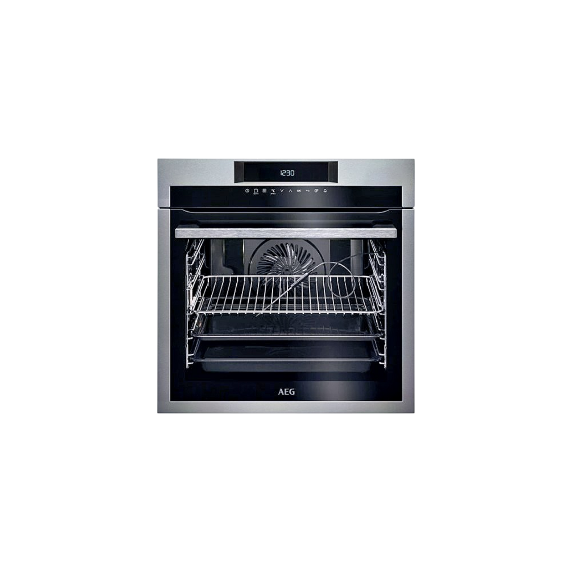 Four Chaleur Tournante 71 L Reconditionné AEG BPE742320M : vue de face