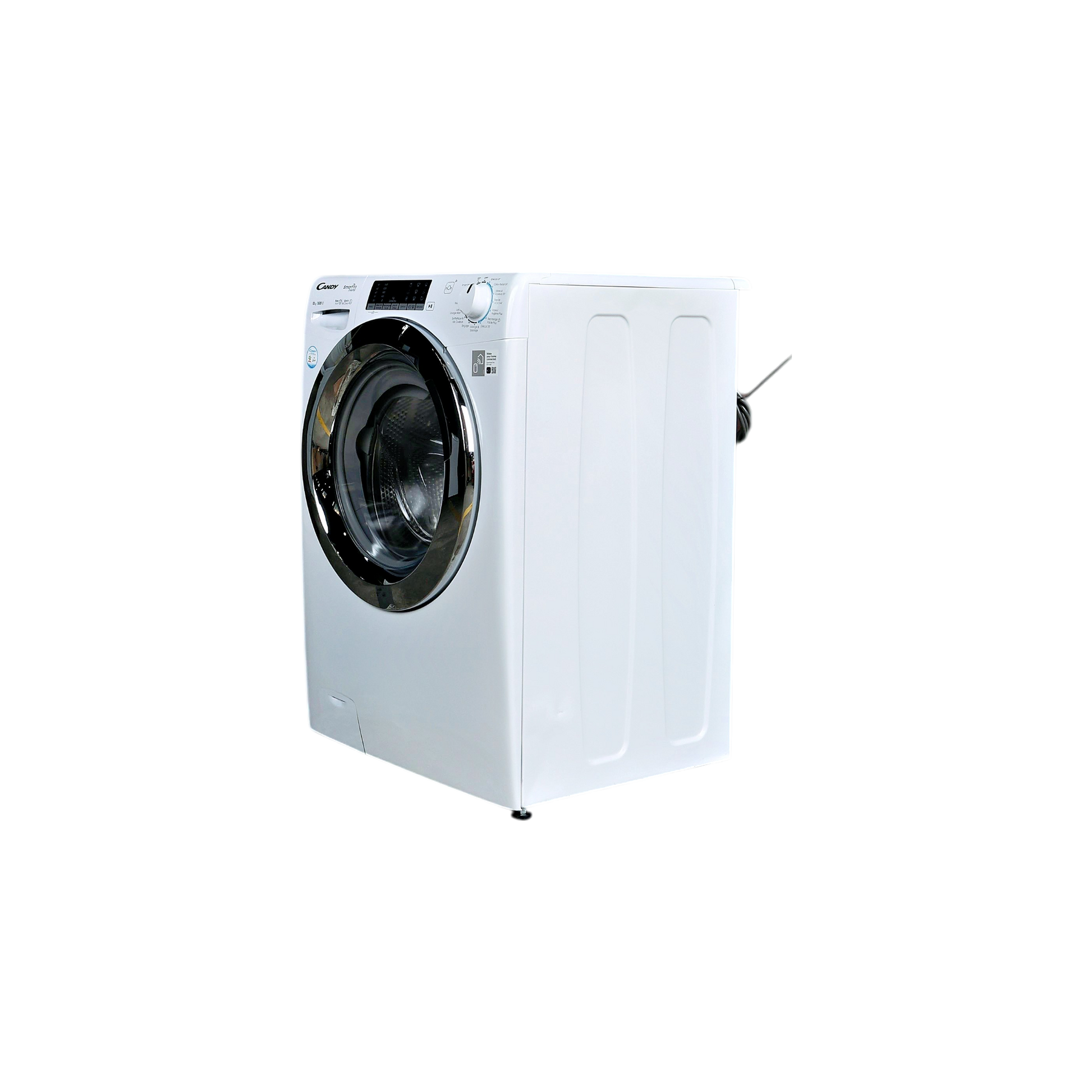 Lave-Linge Hublot 10 kg Reconditionné CANDY CSO5106TWMC/1-S : vue du côté droit