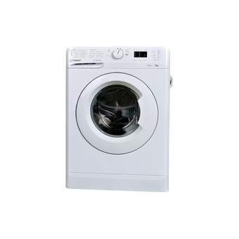 Lave-Linge Hublot 7 kg Reconditionné INDESIT MTWA71252WEE : vue de face