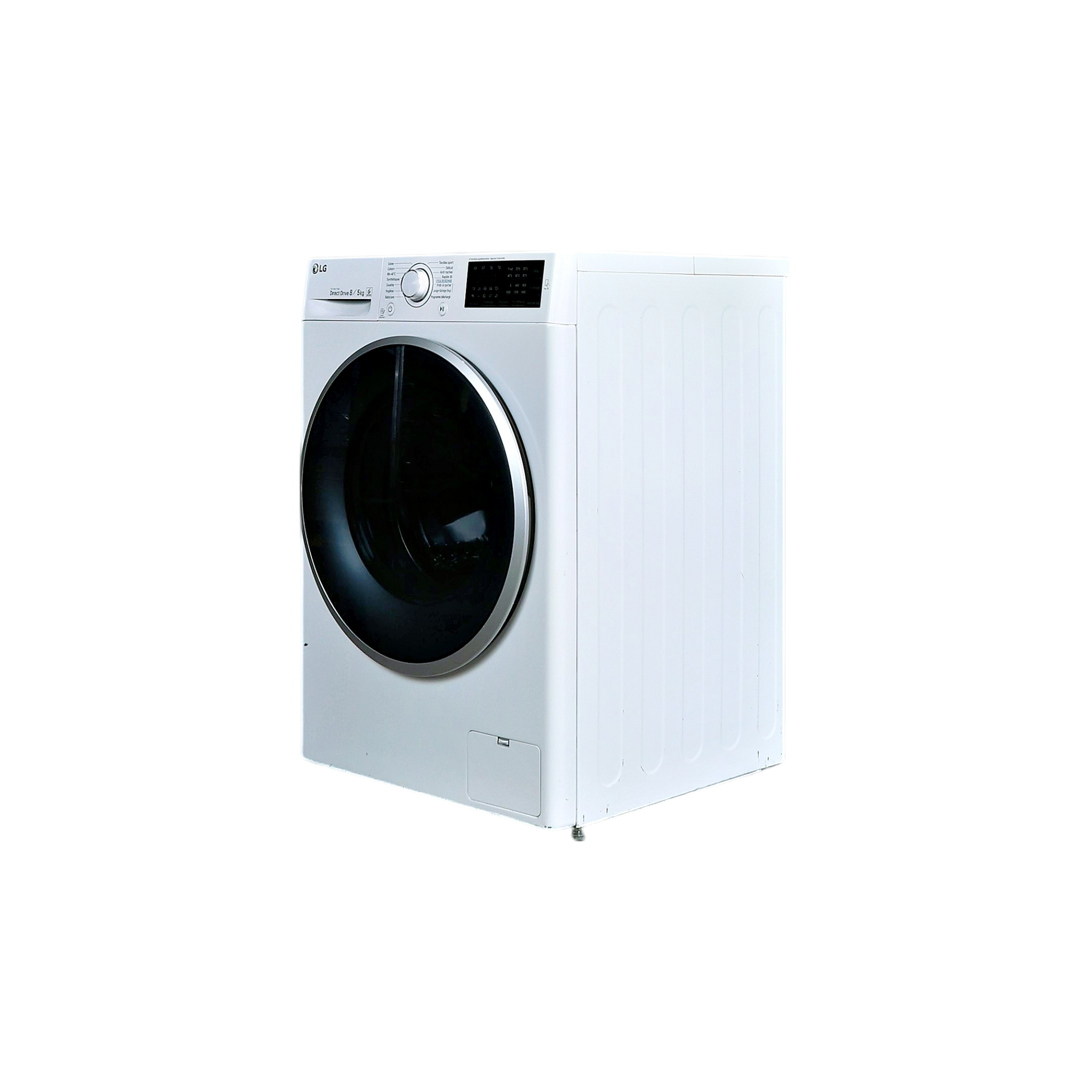 Lave-Linge Sechant 8 kg Reconditionné LG F854J60WR : vue du côté droit