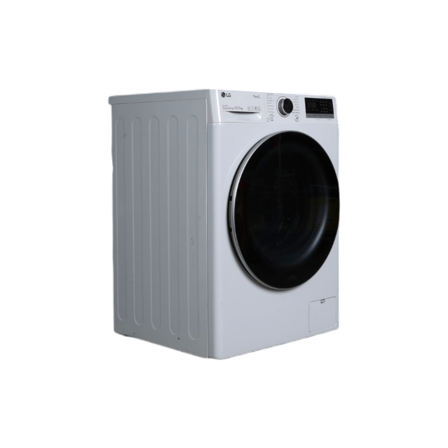 Lave-Linge Hublot 10.5 kg Reconditionné LG F14V71WHST : vue du côté gauche