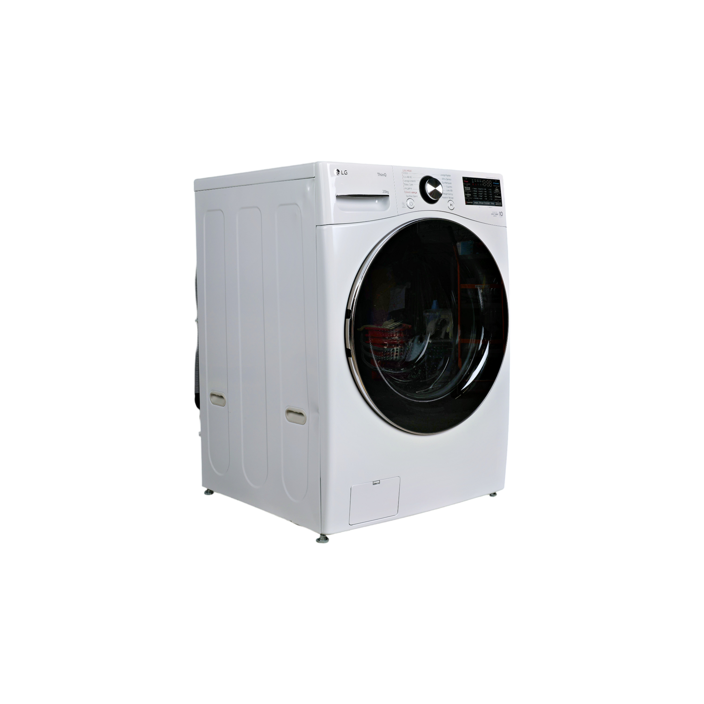 Lave-Linge Hublot 20 kg Reconditionné LG F20P12WST : vue du côté droit