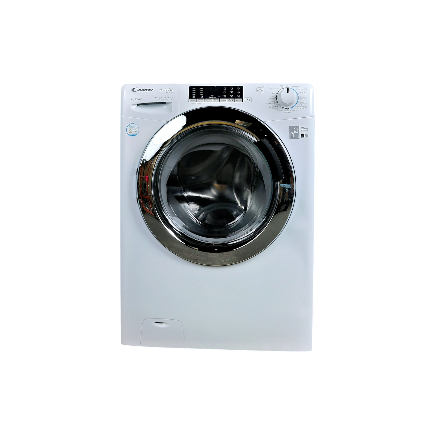 Lave-Linge Hublot 9 kg Reconditionné CANDY CSO 596TWMC/1-S : vue de face