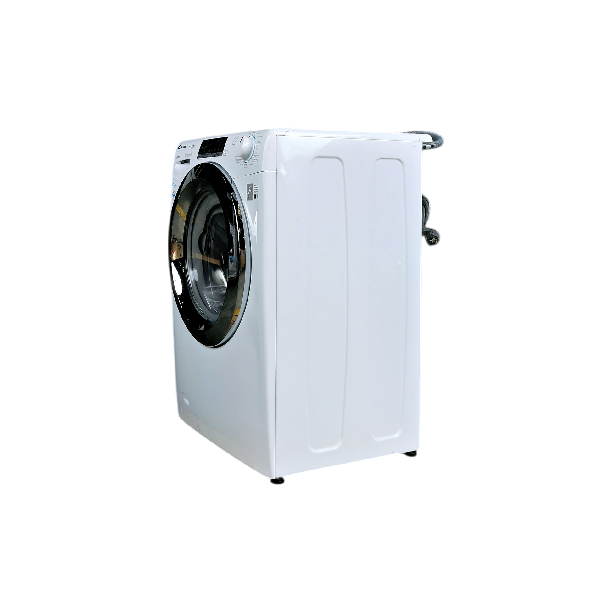 Lave-Linge Hublot 9 kg Reconditionné CANDY CSO 596TWMC/1-S : vue du côté droit