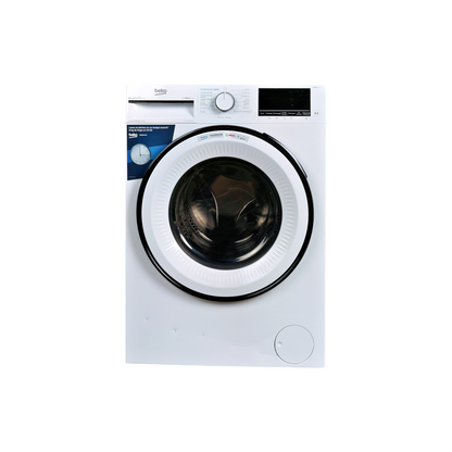 Lave-Linge Sechant 10 kg Reconditionné BEKO B3YDFT51044W : vue de face