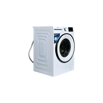 Lave-Linge Sechant 10 kg Reconditionné BEKO B3YDFT51044W : vue du côté gauche