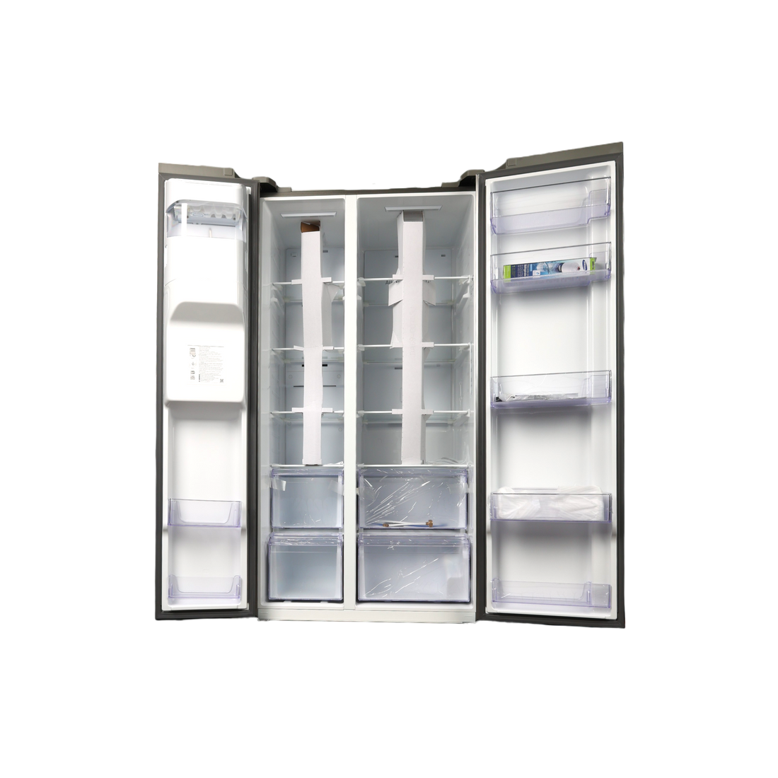 Réfrigérateur Américain 635 L Reconditionné SAMSUNG RS65DG5403S9 : vue de l'intérieur
