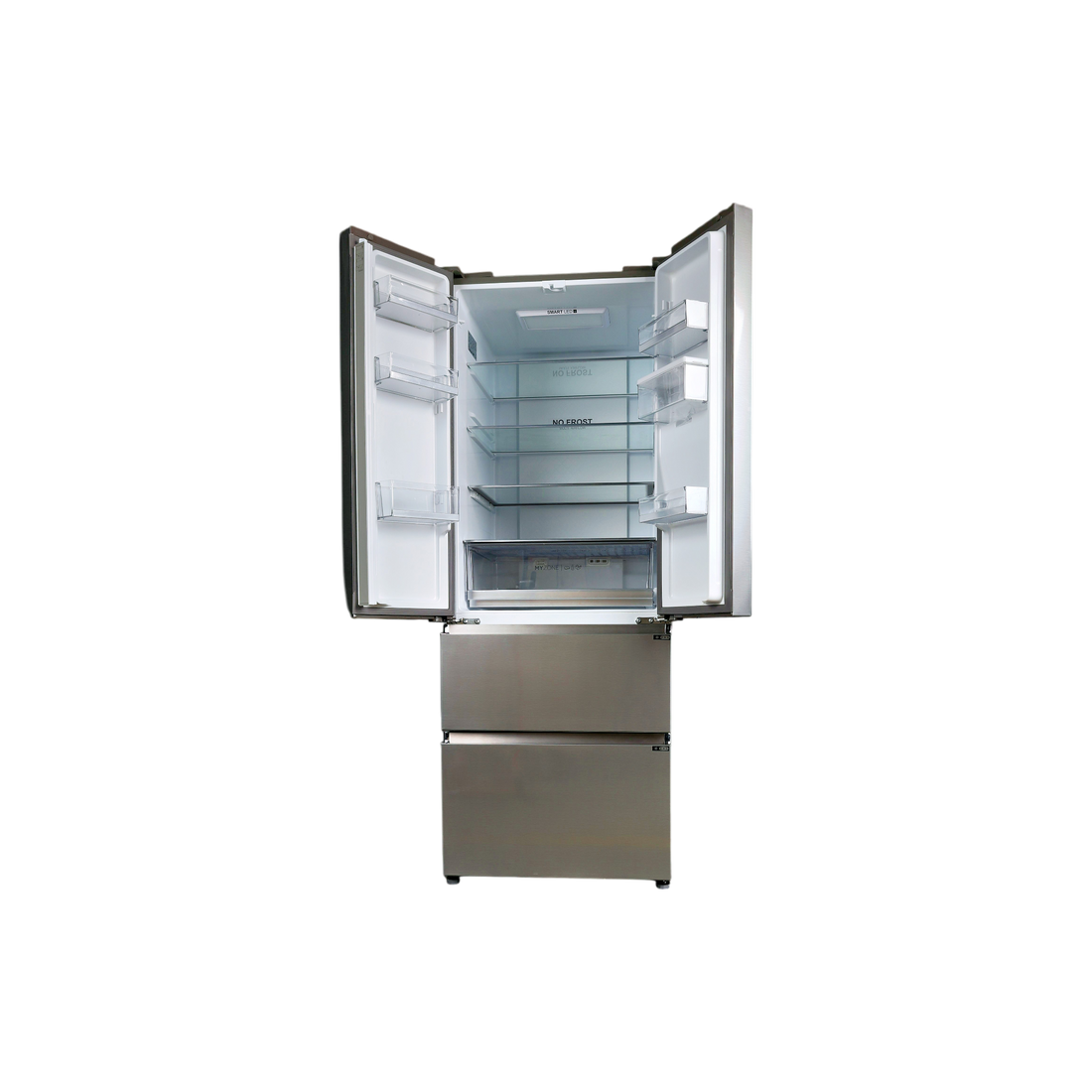 Réfrigérateur Multi-Portes 444 L Reconditionné HAIER HFR5719EWMG : vue de l'intérieur
