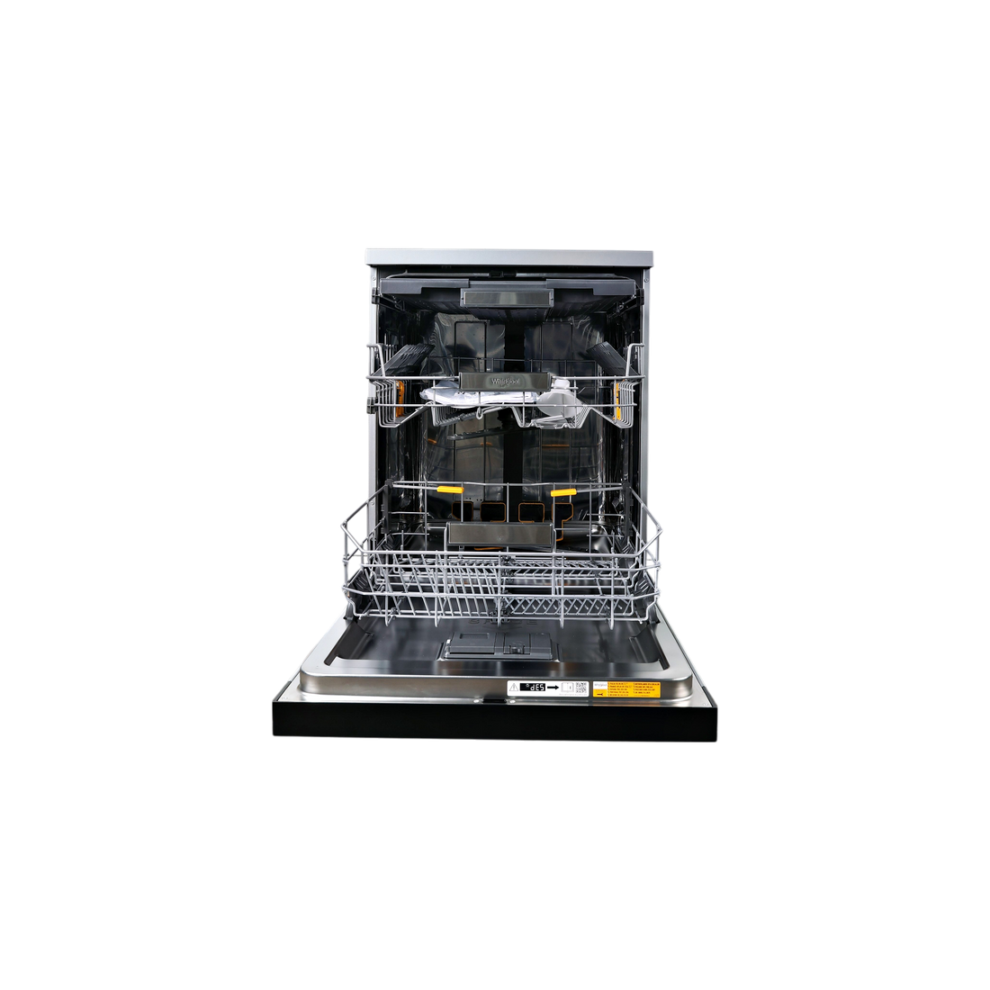 Lave-Vaisselle Pose Libre 15 Cvts Reconditionné WHIRLPOOL W7FHS51X : vue de l'intérieur