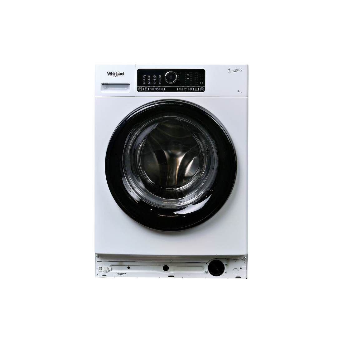 Lave-Linge Hublot 9 kg Reconditionné WHIRLPOOL ZENDOSE9 : vue de face