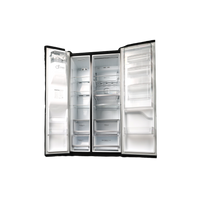 Réfrigérateur Américain 625 L Reconditionné LG GSS6871MC : vue de l'intérieur
